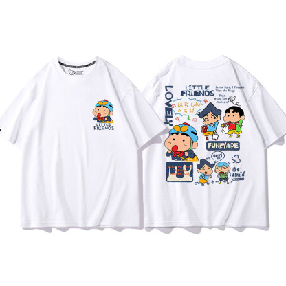 蠟筆小新 2024親子情侶男女同款 T恤
