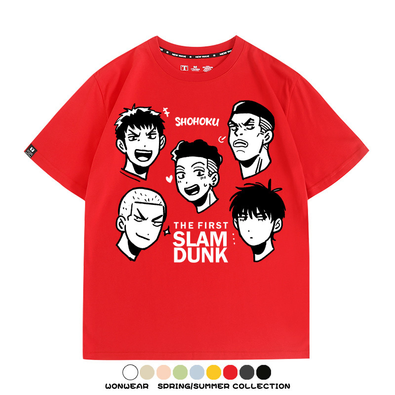 灌籃高手動漫周邊短袖T恤