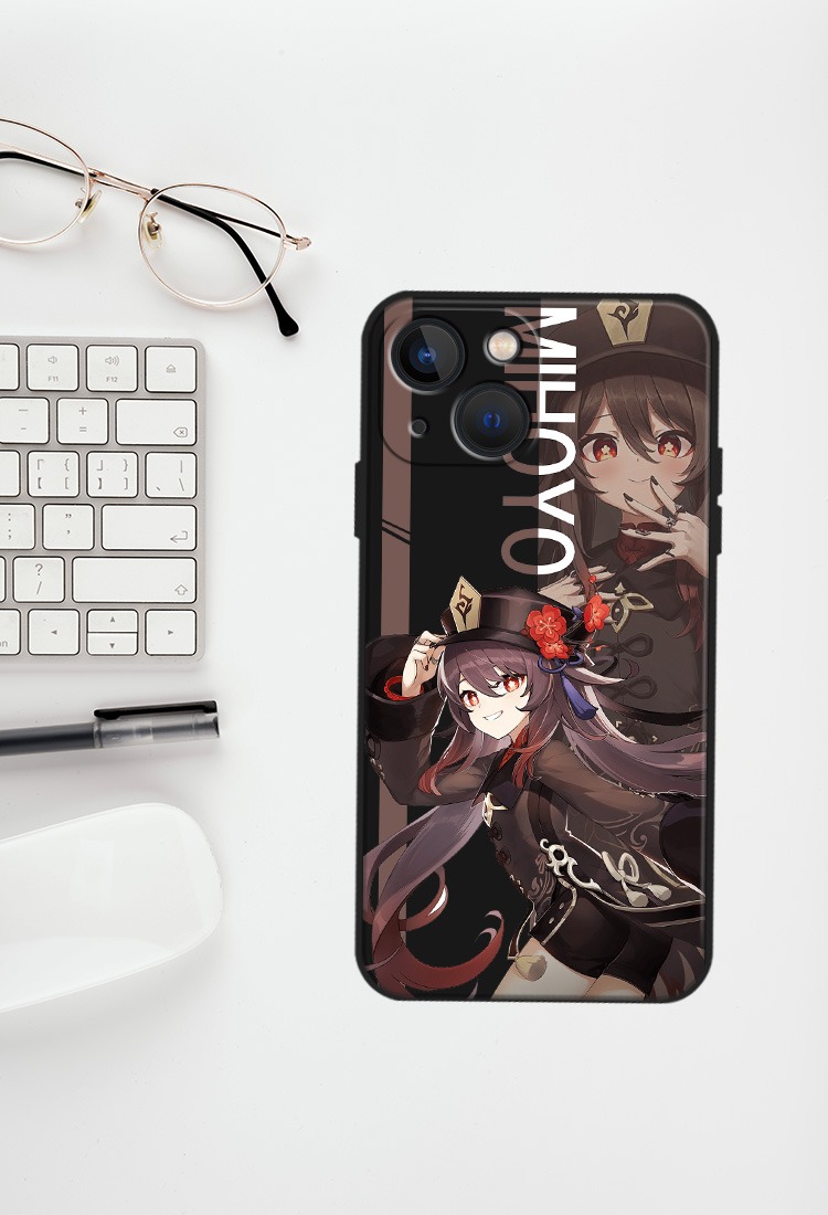 蘋果 系列原神 液態硅膠防摔軟殼