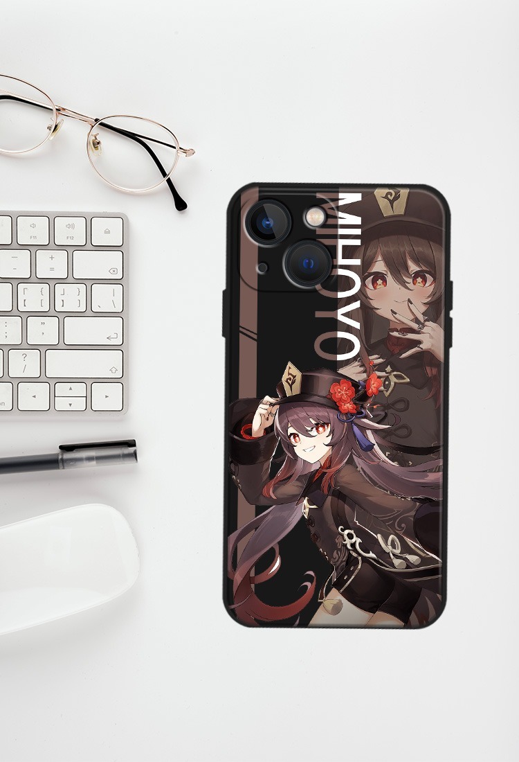 蘋果 系列原神 液態硅膠防摔軟殼