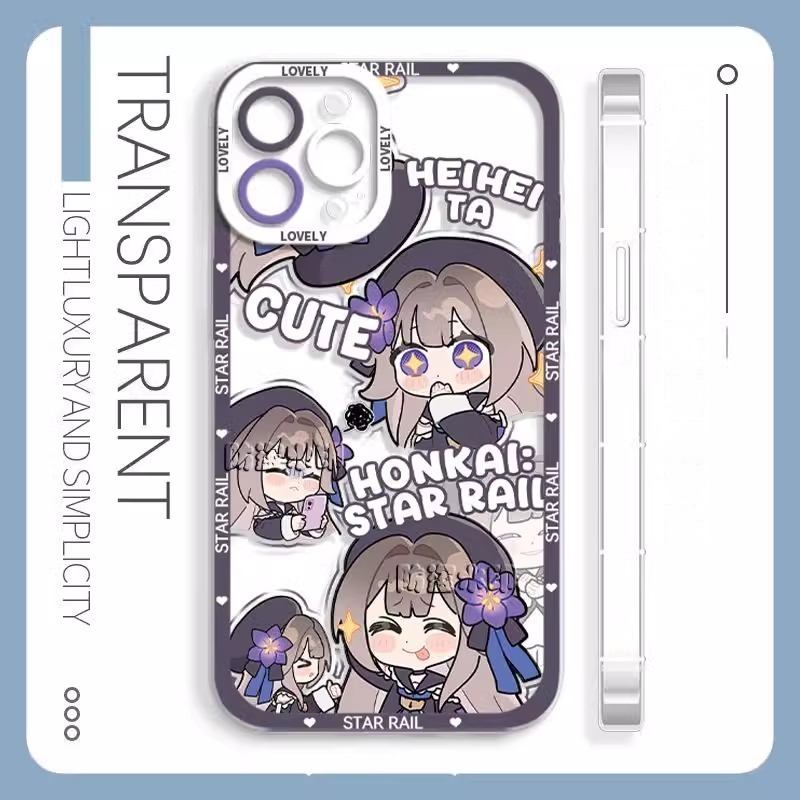 蘋果 系列崩壞星穹鐵道 天使眼透明防摔軟殼