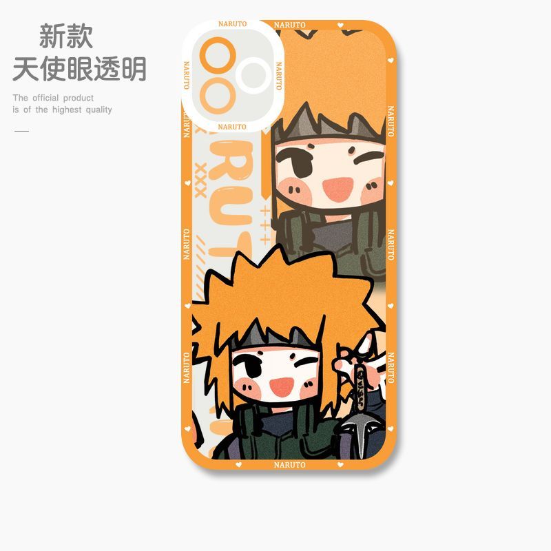 蘋果 系列Q版火影忍者天使眼透明防摔軟殼