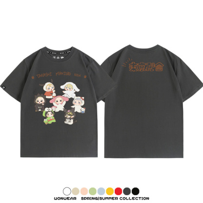 東京卍復仇者聯名 親子情侶裝寬鬆短袖T