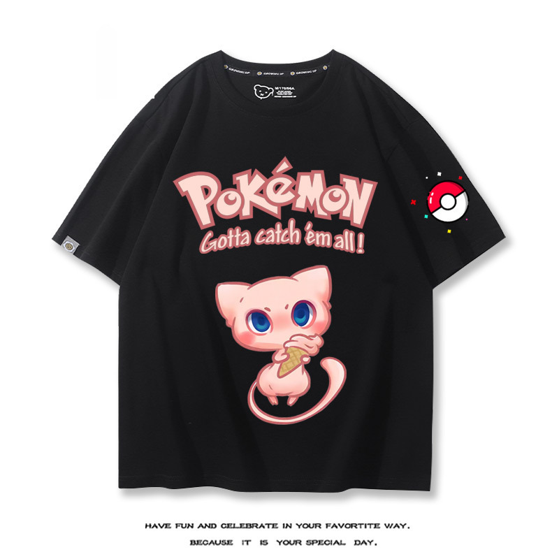 Q版精靈寶可夢 2024親子情侶男女同款 T恤