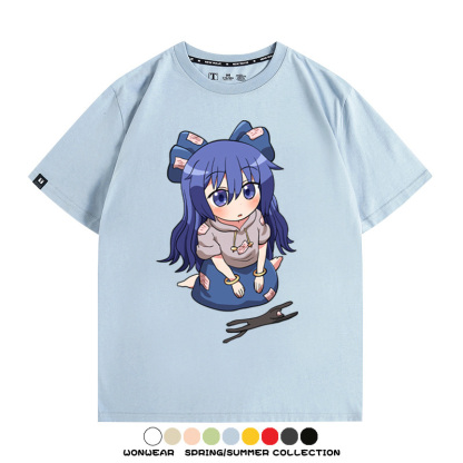 東方project憑依華 親子情侶裝寬鬆短袖T