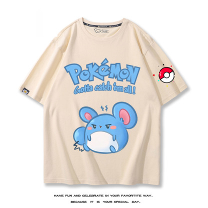 Q版精靈寶可夢 2024親子情侶男女同款 T恤