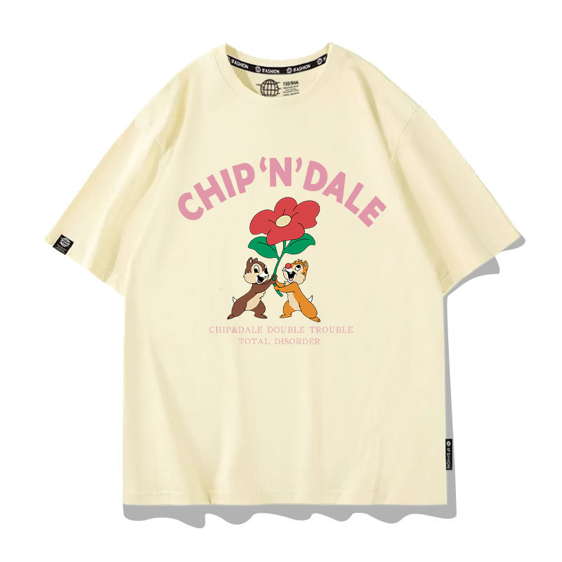 奇奇蒂蒂 2024親子情侶男女同款 T恤