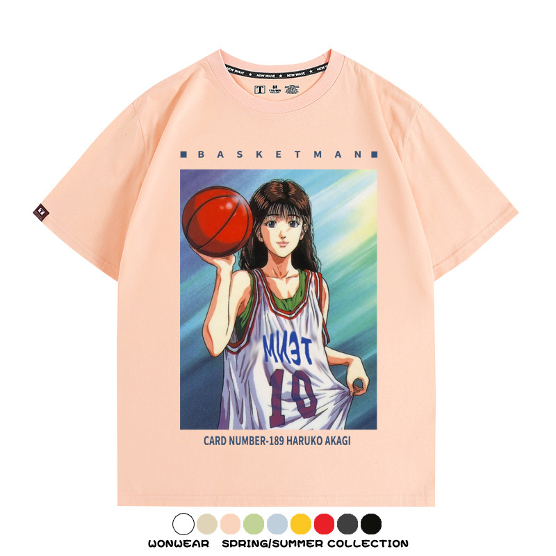 灌籃高手赤木晴子 親子情侶裝寬鬆短袖T