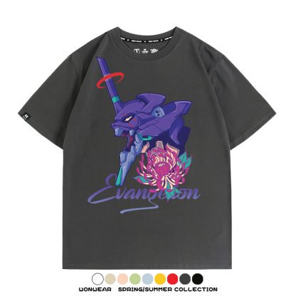 EVA初號機01聯名 親子情侶裝寬鬆短袖T