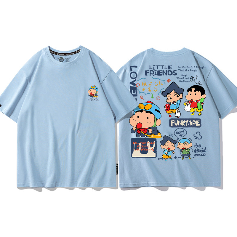 蠟筆小新 2024親子情侶男女同款 T恤