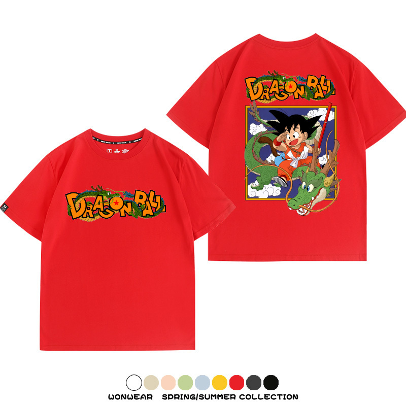 七龍珠 動漫周邊寬鬆百搭純棉短袖t-shirt