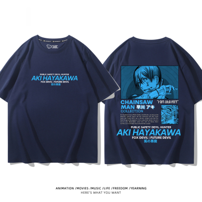 鏈鋸人 2024親子情侶男女同款 T恤