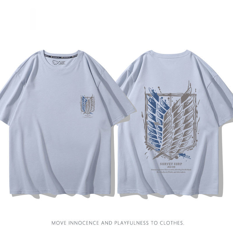 進擊的巨人 2024親子情侶男女同款 T恤