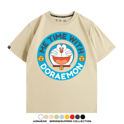哆啦A夢動漫周邊短袖T恤