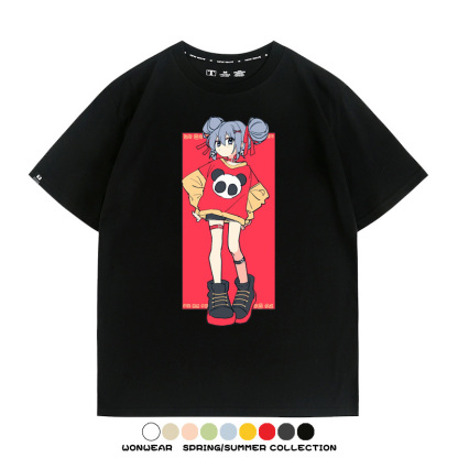 MIKU曲繪初音未來 親子情侶裝寬鬆短袖T