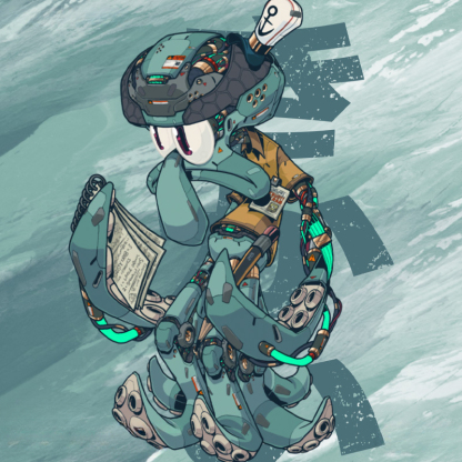 機械章魚哥聯名 親子情侶裝寬鬆短袖T