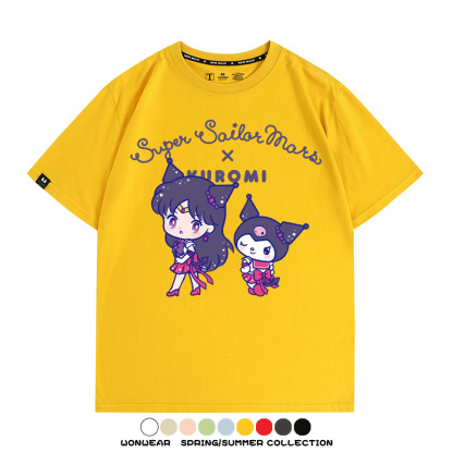 美少女戰士聯名三麗鷗周邊短袖T恤