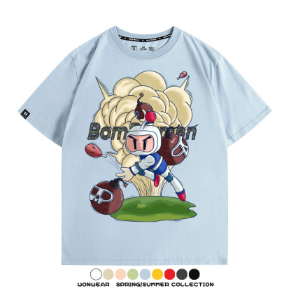轟炸超人遊戲周邊短袖T恤