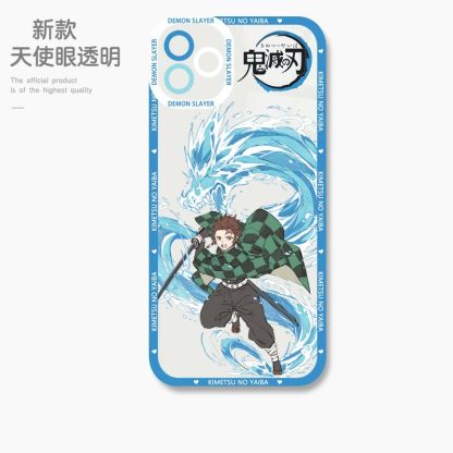 蘋果 系列鬼滅之刃天使眼透明防摔軟殼