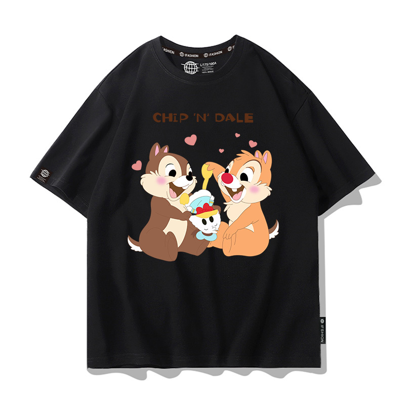 奇奇蒂蒂 2024親子情侶男女同款 T恤