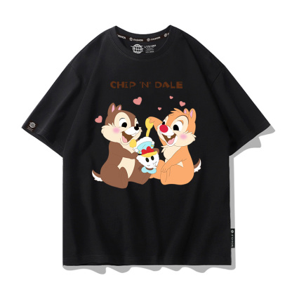 奇奇蒂蒂 2024親子情侶男女同款 T恤