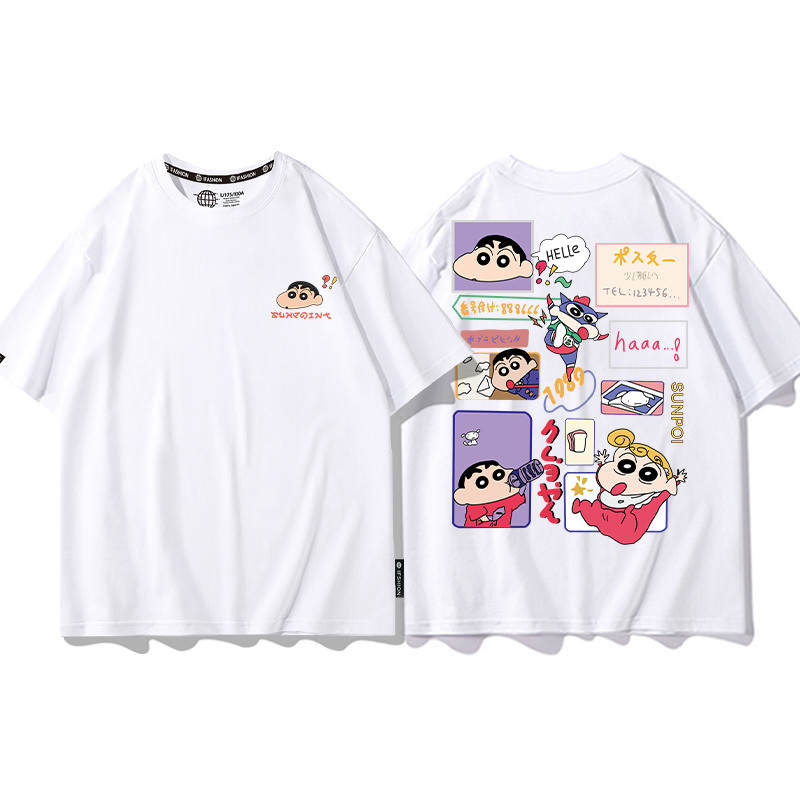 蠟筆小新 2024親子情侶男女同款 T恤