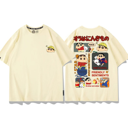 蠟筆小新 2024親子情侶男女同款 T恤