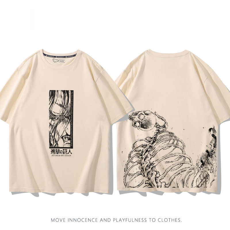 進擊的巨人 2024親子情侶男女同款 T恤