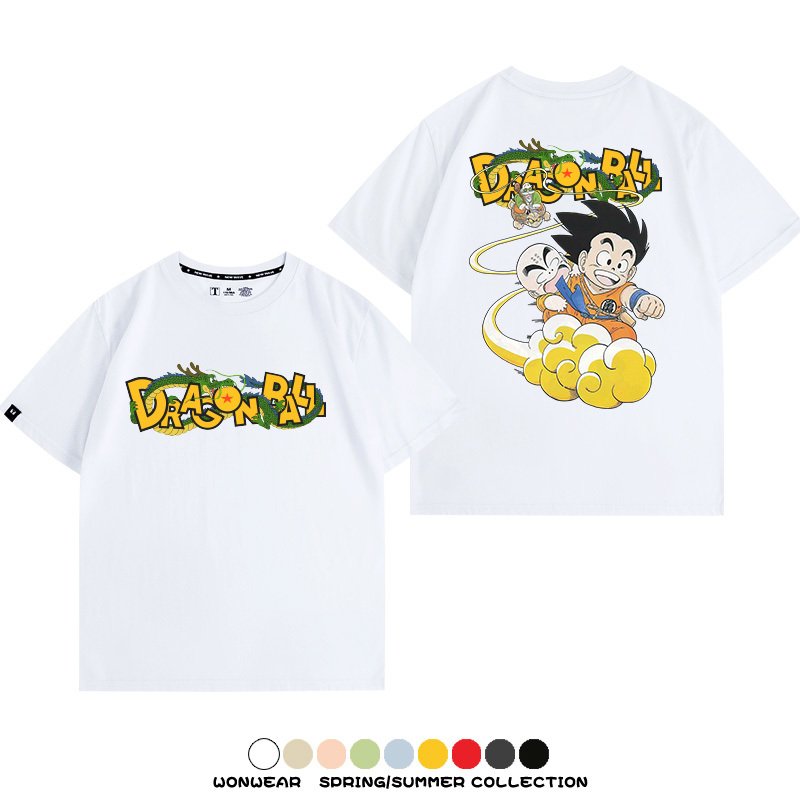 七龍珠 動漫周邊寬鬆百搭純棉短袖t-shirt