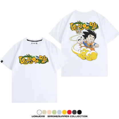 七龍珠 動漫周邊寬鬆百搭純棉短袖t-shirt