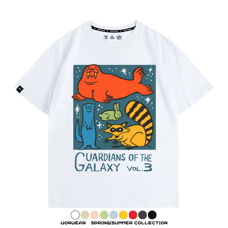 銀河護衛隊3 親子情侶裝寬鬆短袖T