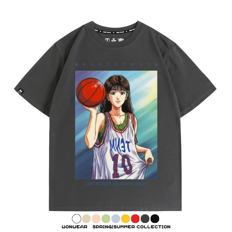 灌籃高手赤木晴子 親子情侶裝寬鬆短袖T