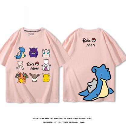 精靈寶可夢 2024親子情侶男女同款 T恤