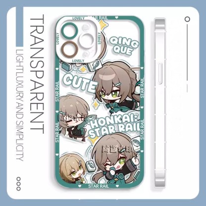 蘋果 系列崩壞星穹鐵道 天使眼透明防摔軟殼