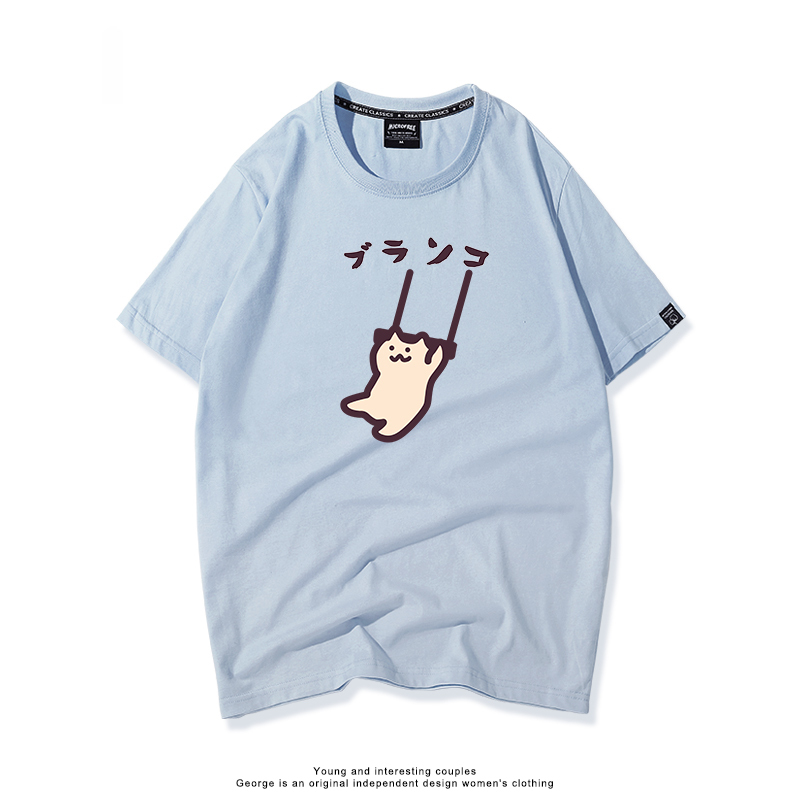 每日一貓 2024親子情侶男女同款 T恤