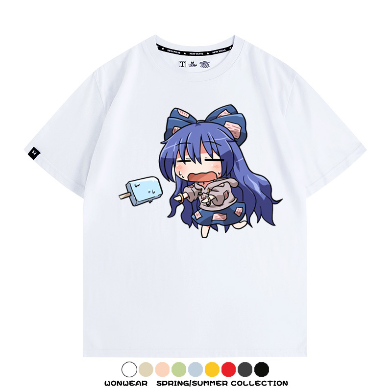 東方project憑依華 親子情侶裝寬鬆短袖T