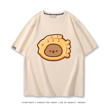 卡皮巴拉 2024親子情侶男女同款 T恤