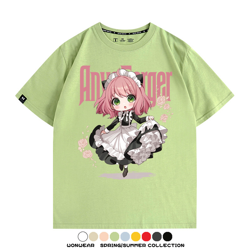 間諜家家酒阿尼亞福傑聯名 親子情侶裝寬鬆短袖T