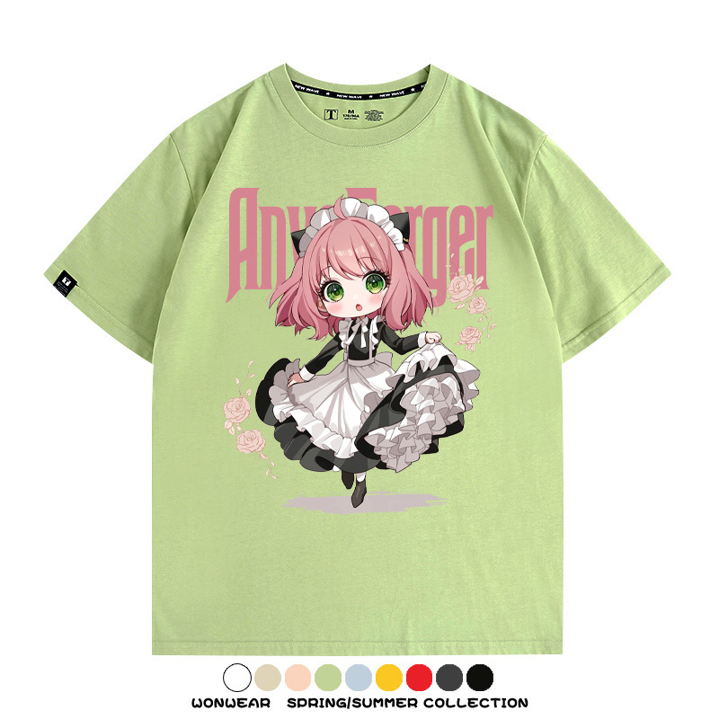 間諜家家酒阿尼亞福傑聯名 親子情侶裝寬鬆短袖T