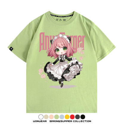 間諜家家酒阿尼亞福傑聯名 親子情侶裝寬鬆短袖T