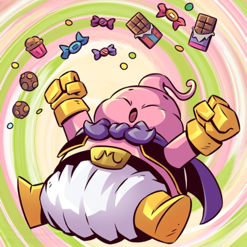 七龍珠魔人布歐 親子情侶裝寬鬆短袖T