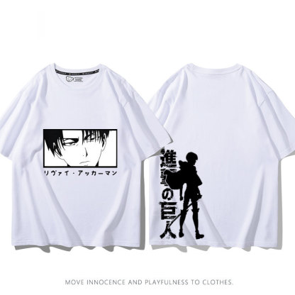 進擊的巨人 2024親子情侶男女同款 T恤