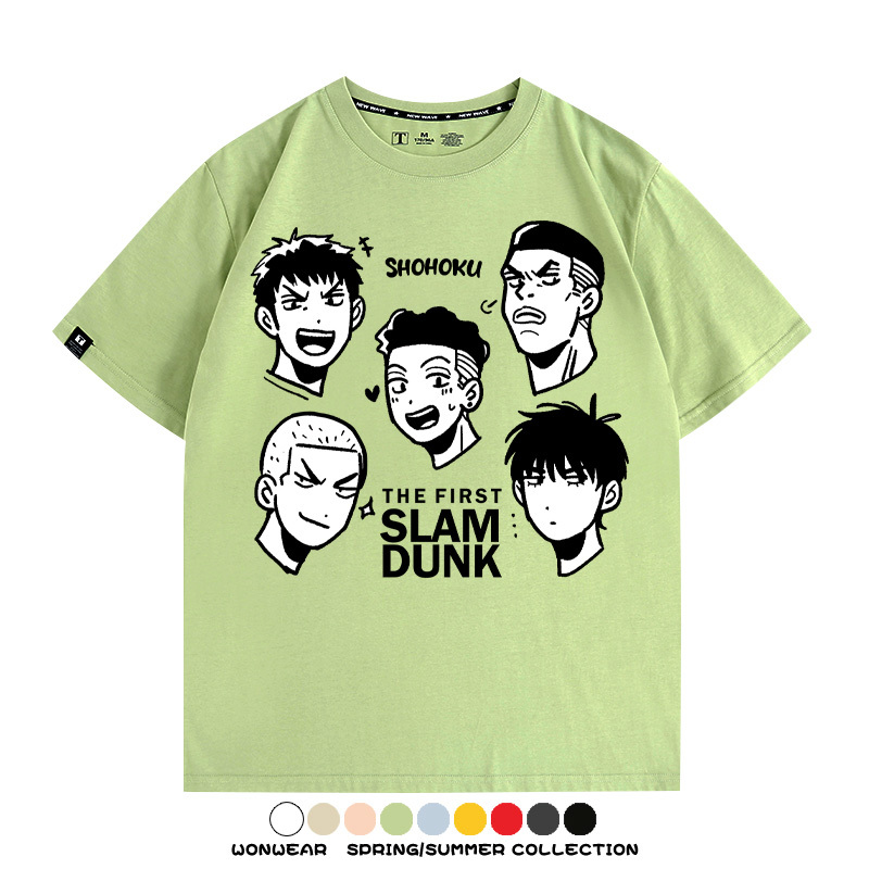 灌籃高手動漫周邊短袖T恤
