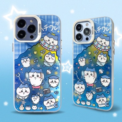 蘋果 系列chiikawa 銀彩防摔軟殼