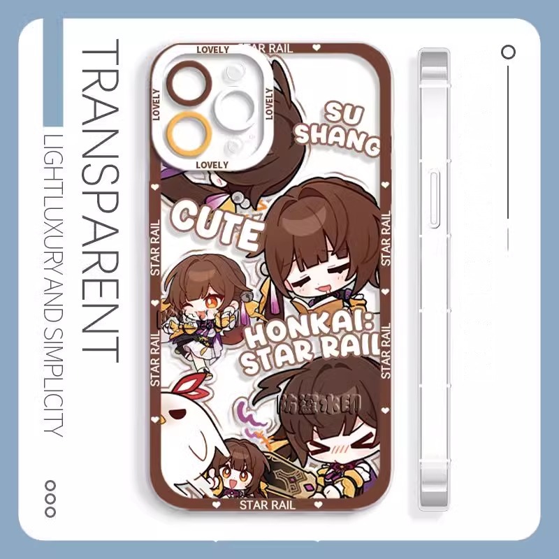 蘋果 系列崩壞星穹鐵道 天使眼透明防摔軟殼