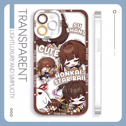 蘋果 系列崩壞星穹鐵道 天使眼透明防摔軟殼