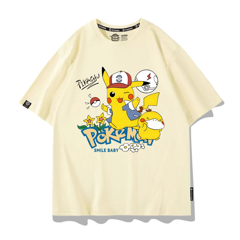 精靈寶可夢 2024親子情侶男女同款 T恤
