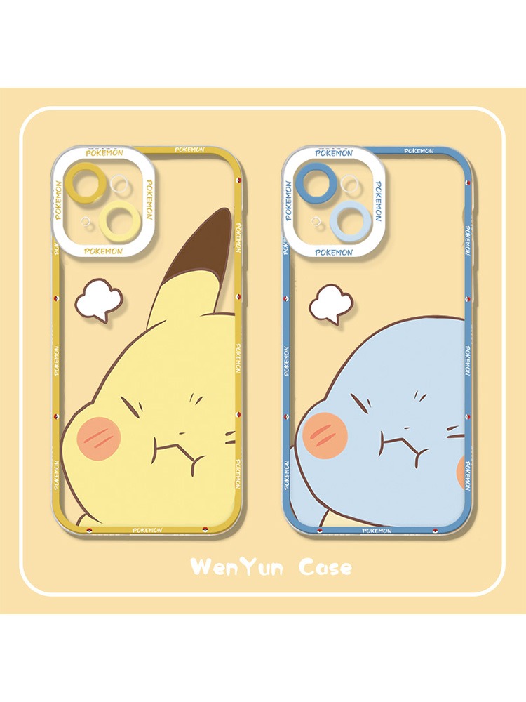 蘋果 系列寶可夢天使眼透明防摔軟殼