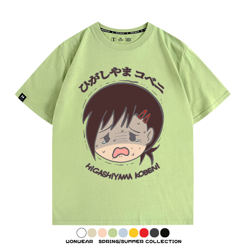 鏈鋸人東山小紅動漫周邊短袖T恤