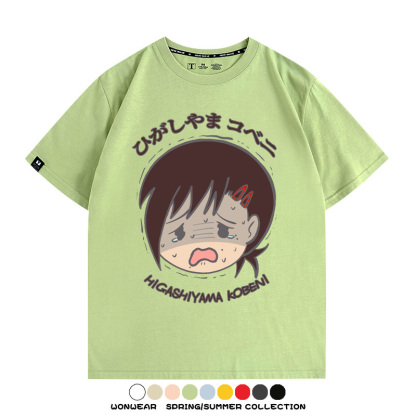 鏈鋸人東山小紅動漫周邊短袖T恤